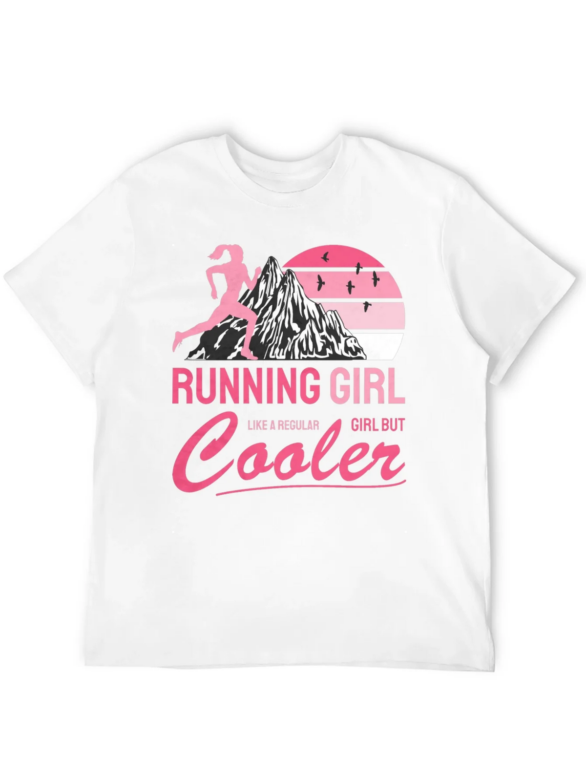 Running Girl T-Shirt - Cool Runner Design product image 11