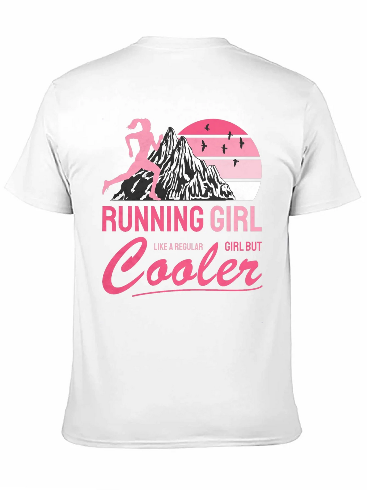Running Girl T-Shirt - Cool Runner Design product image 10