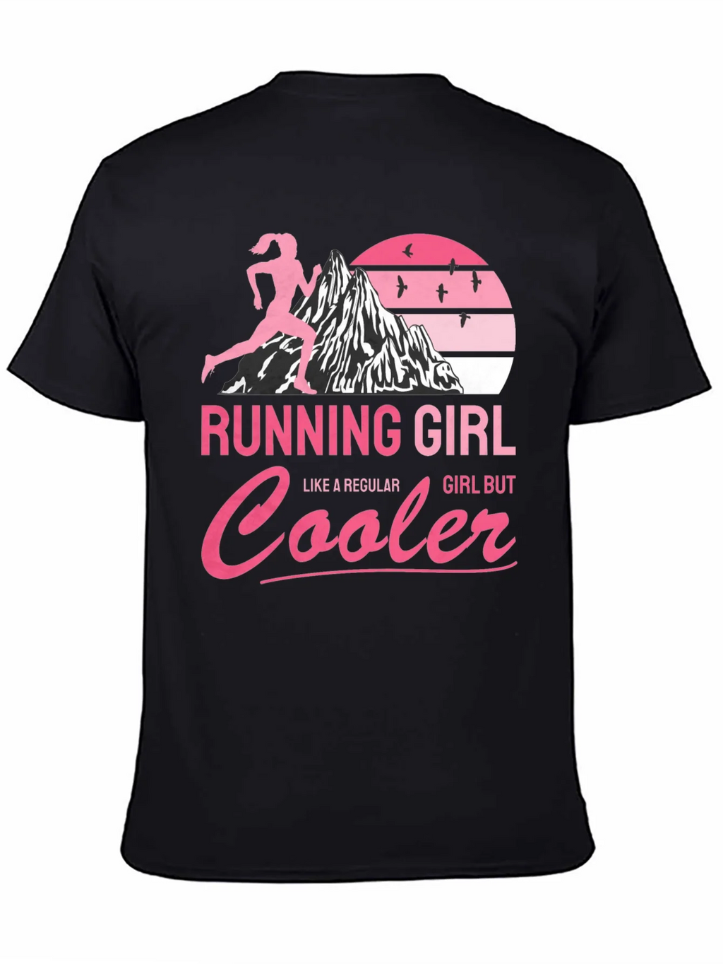 Running Girl T-Shirt - Cool Runner Design product image 4