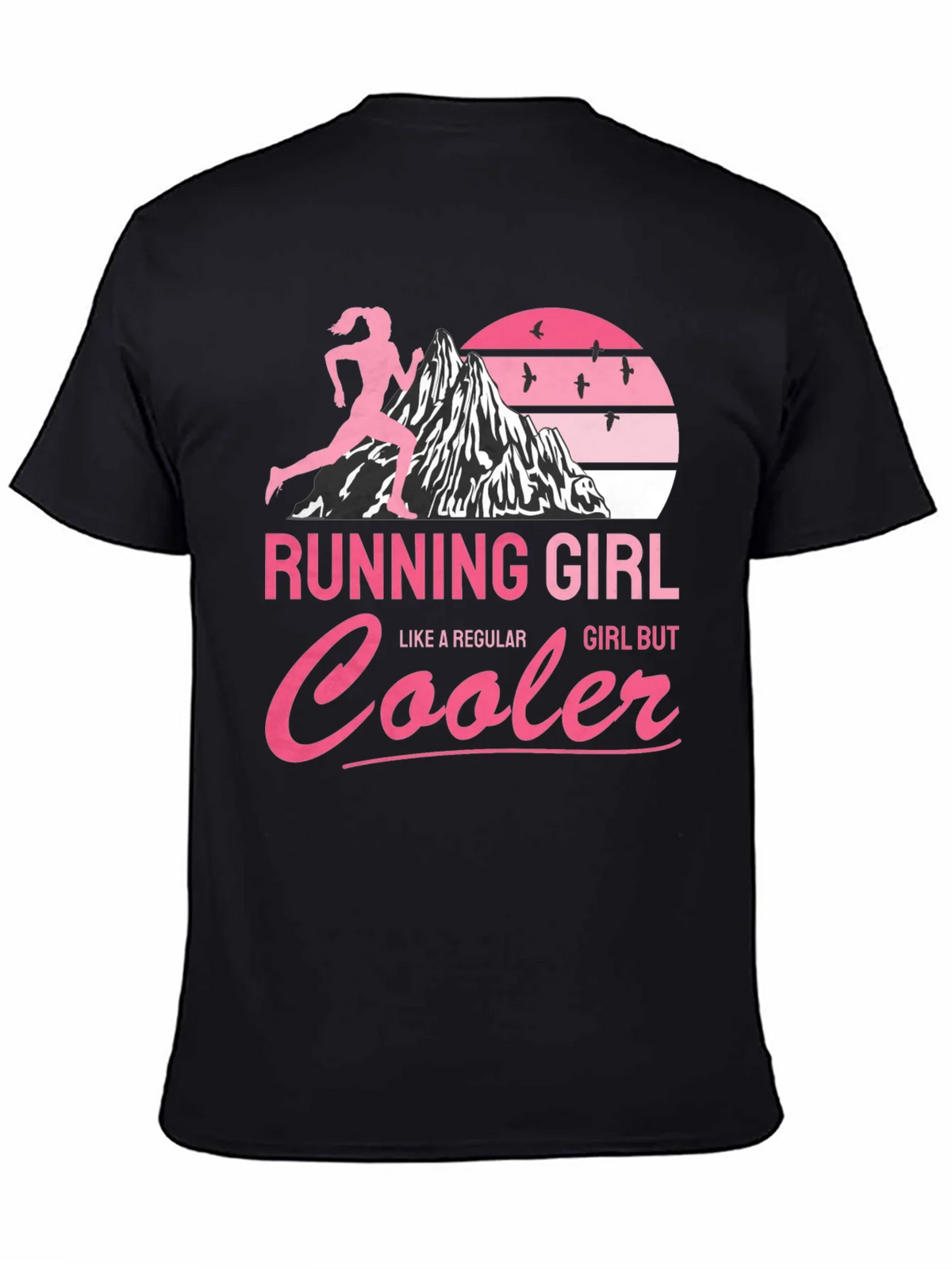 Running Girl T-Shirt - Cool Runner Design product image 4