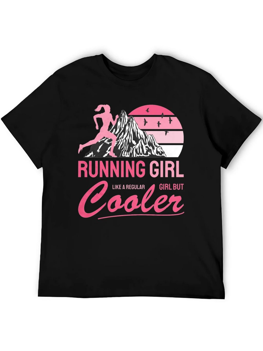 Running Girl T-Shirt - Cool Runner Design product image 5