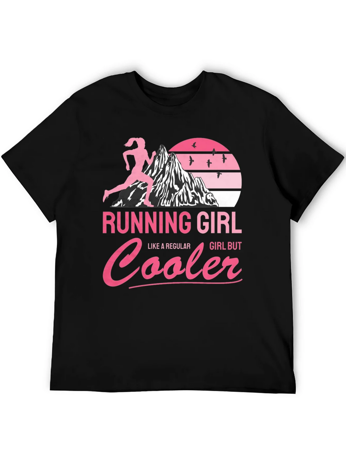 Running Girl T-Shirt - Cool Runner Design product image 5