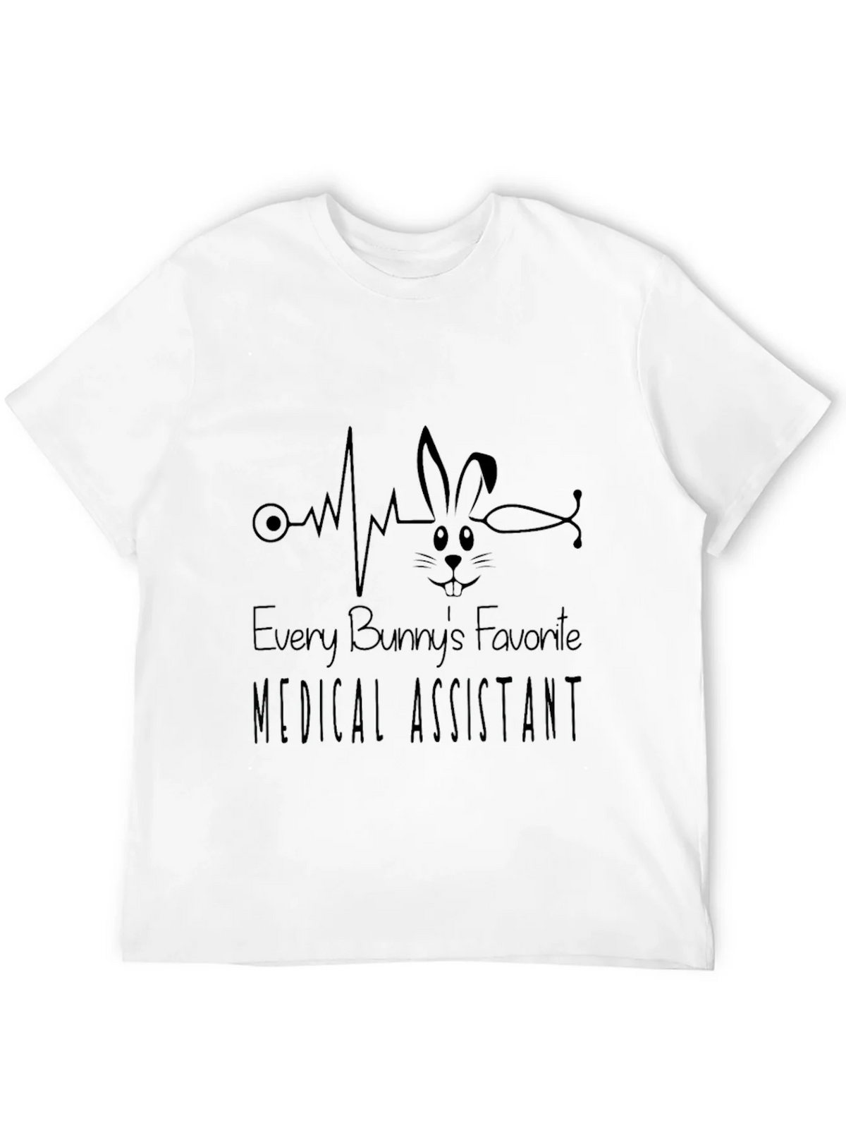Bunny Medical Assistant Graphic T-Shirt product image 11