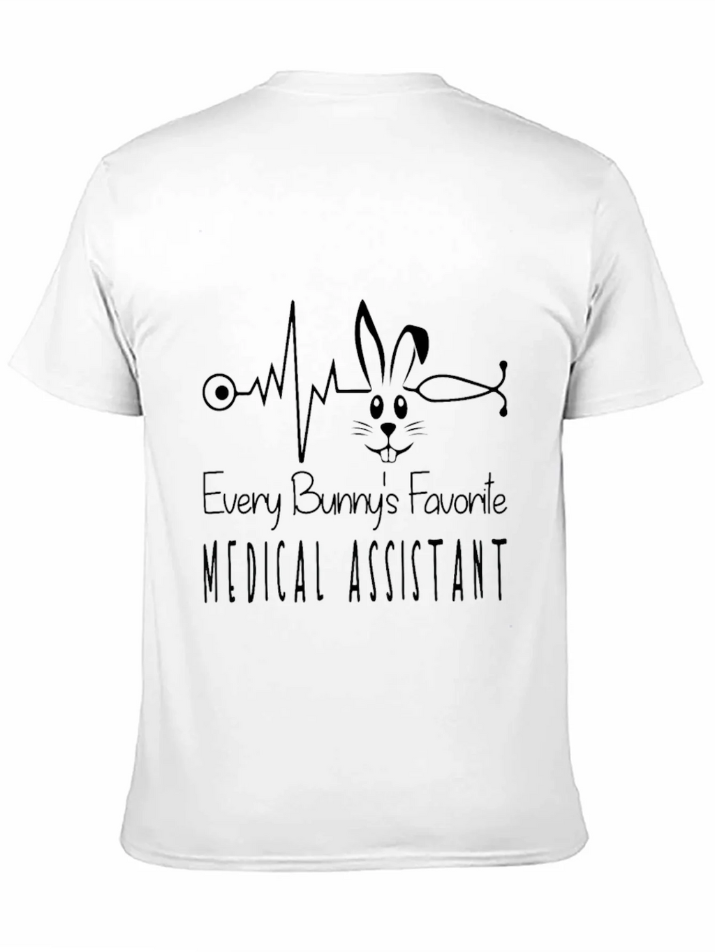 Bunny Medical Assistant Graphic T-Shirt product image 10