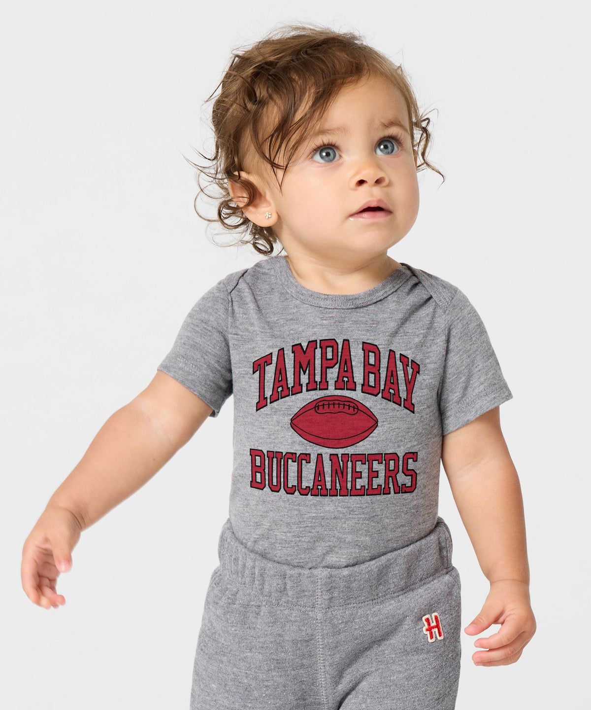 Tampa Bay Buccaneers Gridiron Baby One Piece
