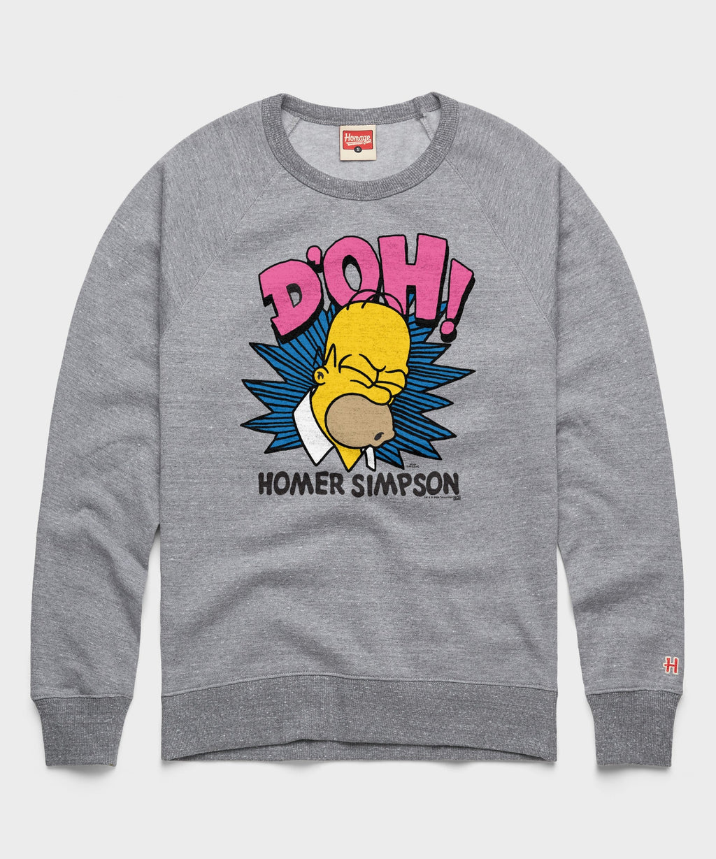 The Simpsons Homer Simpson D'oh Crewneck product image 1