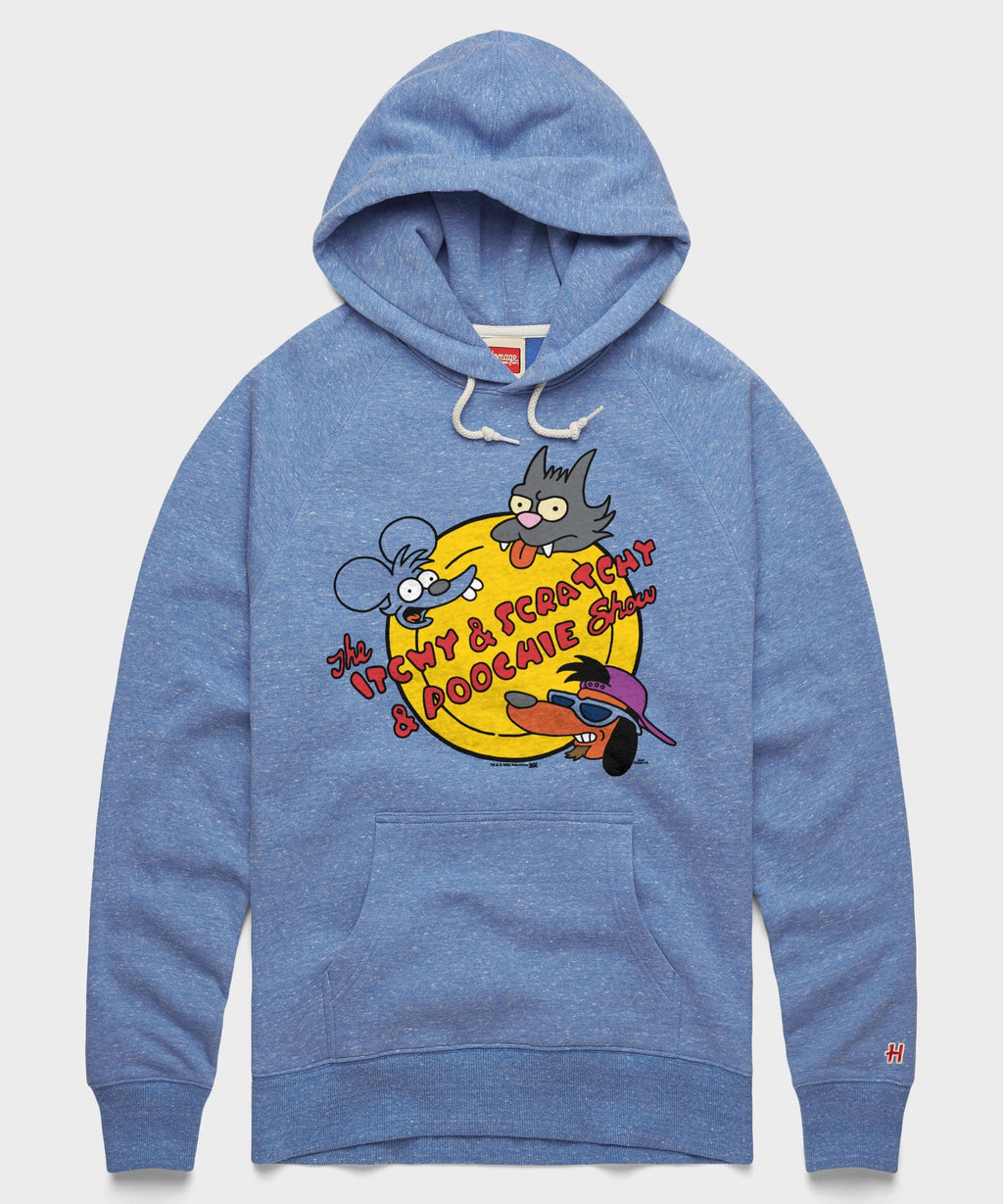 The Simpsons Itchy And Scratchy Poochie Show Hoodie product image 1