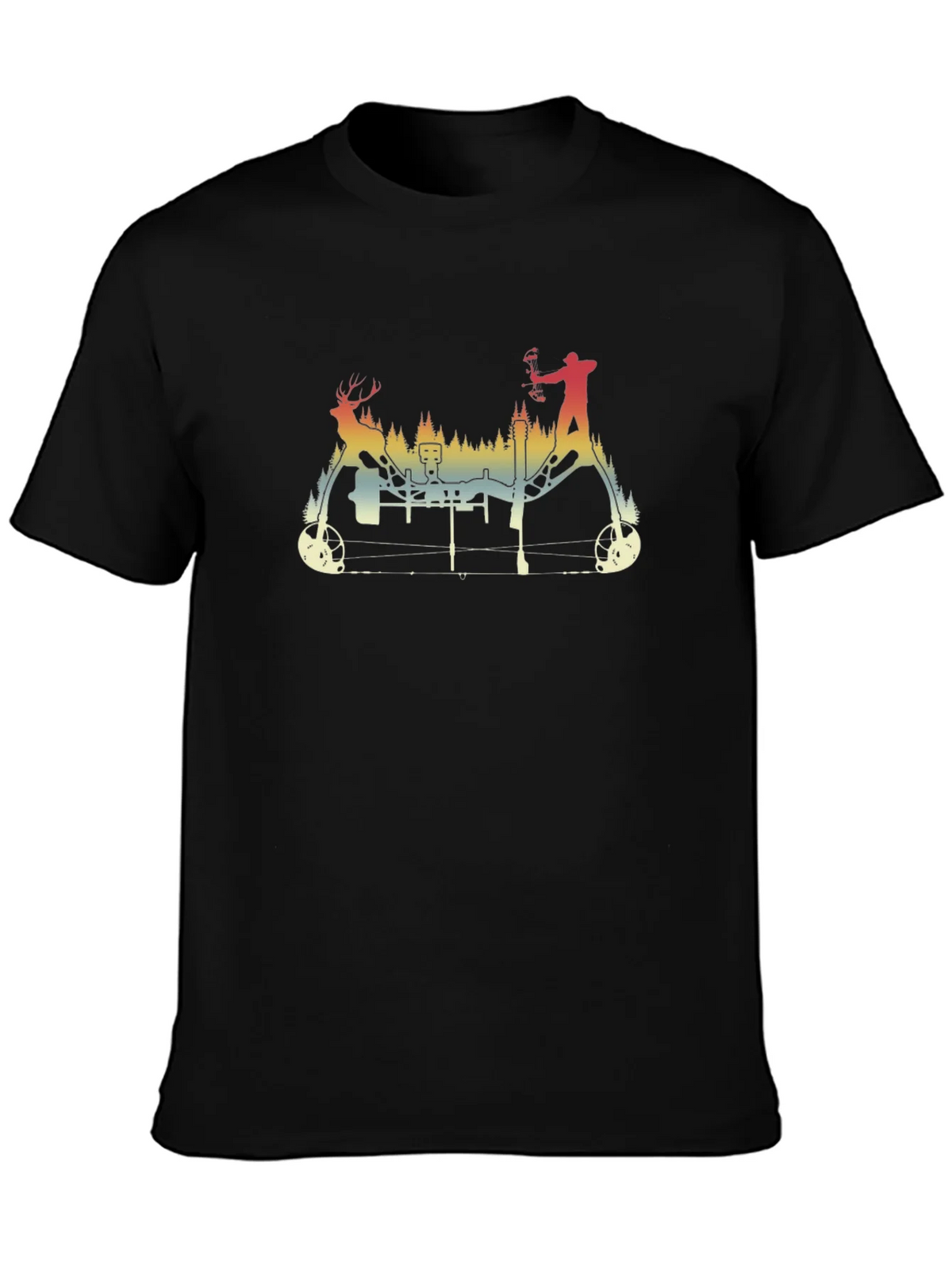 Archery Bow Hunting Nature T-Shirt product image 3
