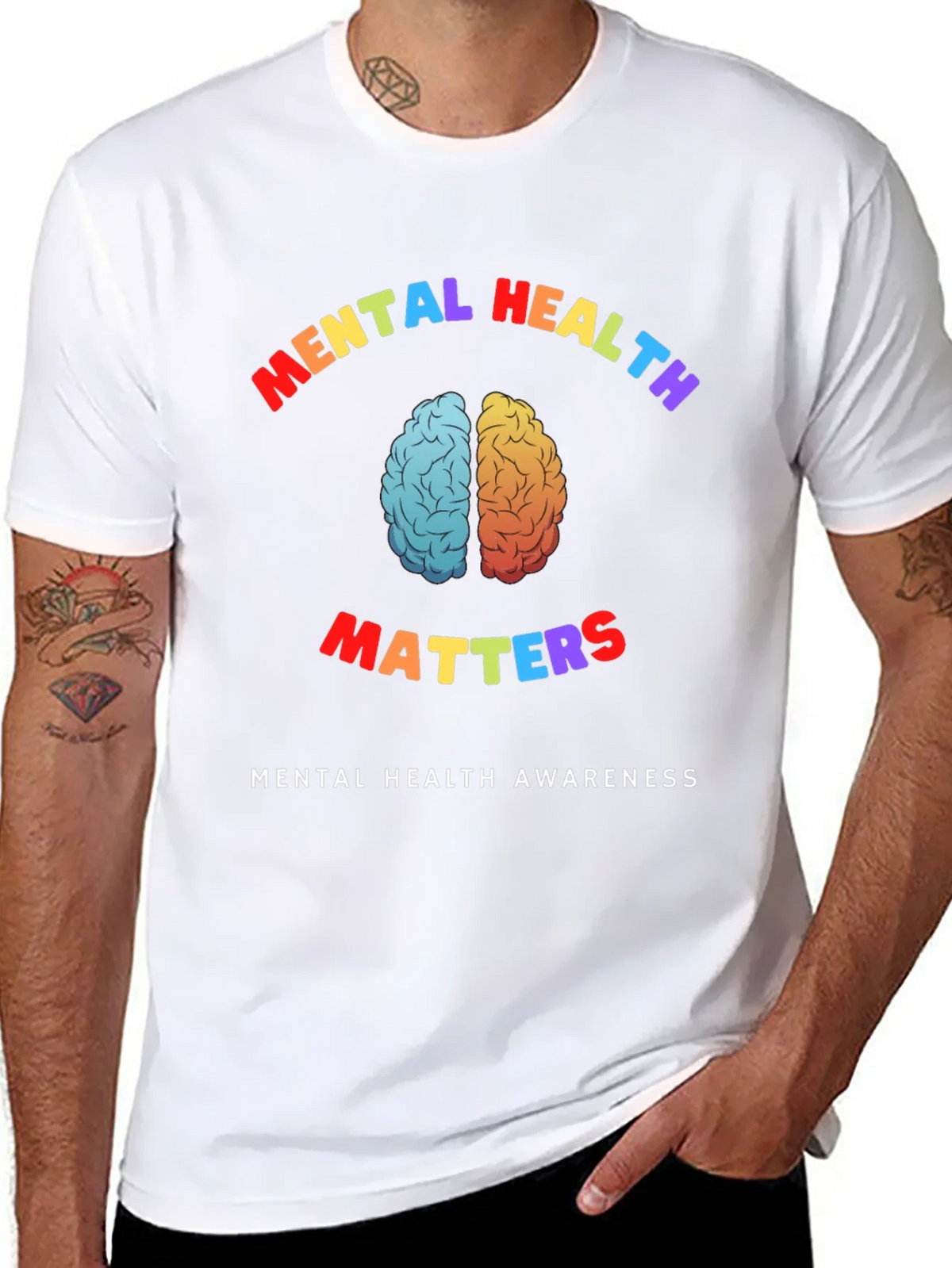 Mental Health Matters Awareness T-Shirt product image 7