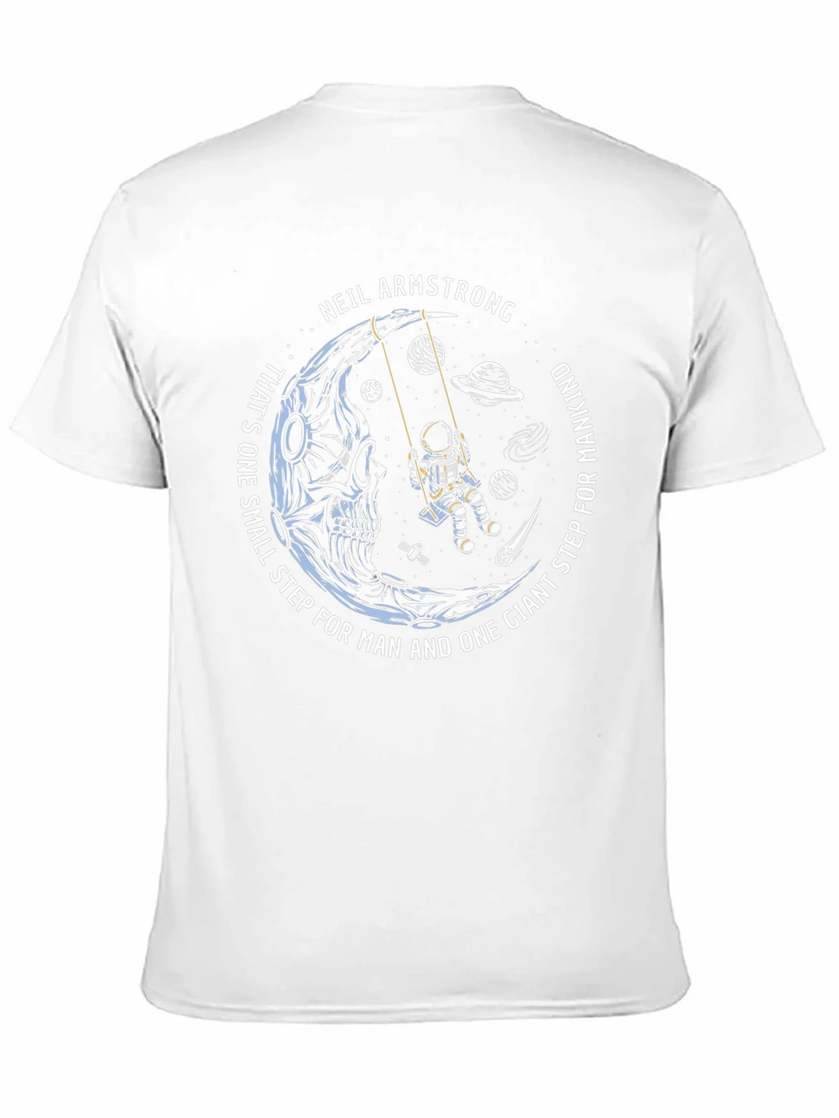 Neil Armstrong Moon Landing Graphic T-Shirt product image 10