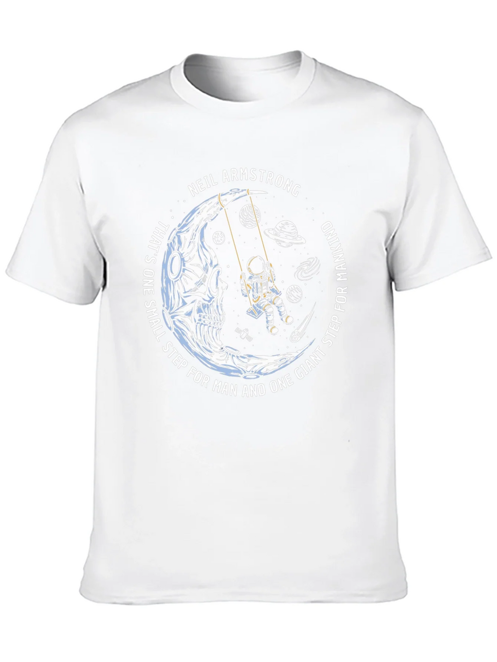 Neil Armstrong Moon Landing Graphic T-Shirt product image 9