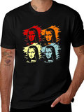 Pop Art Mona Lisa Graphic T-Shirt product image 1