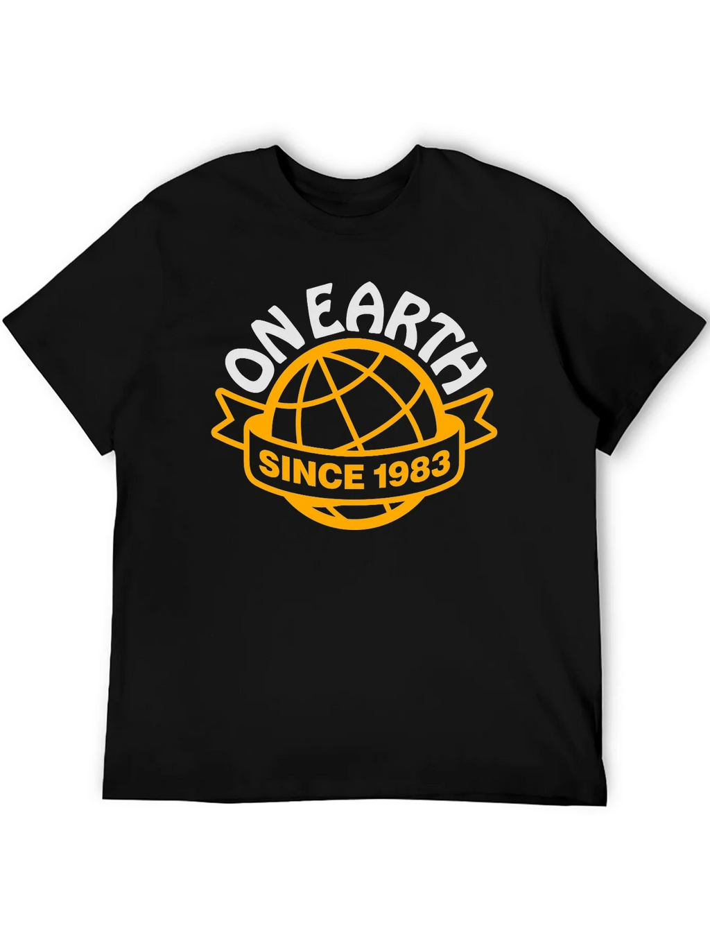 On Earth Since 1983 Black T-Shirt product image 5