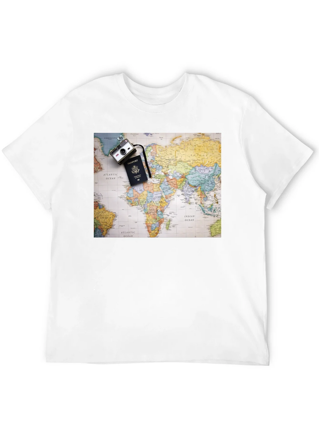 World Map Travel T-Shirt product image 11