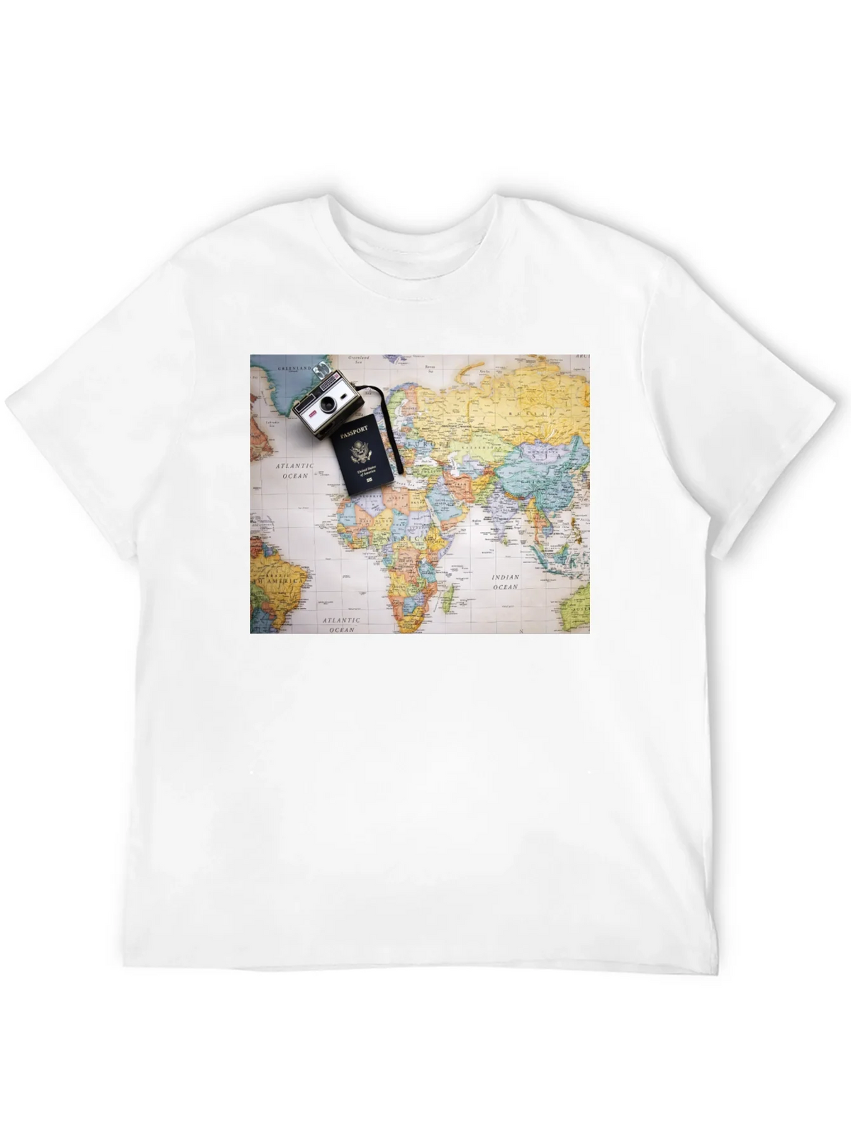 World Map Travel T-Shirt product image 11