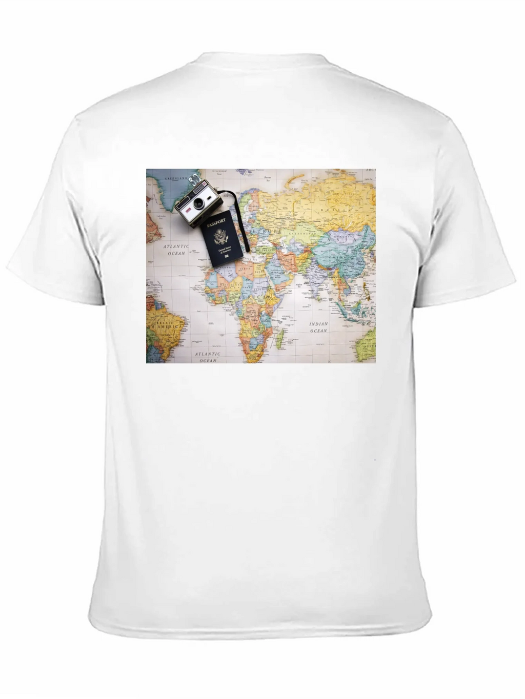 World Map Travel T-Shirt product image 10