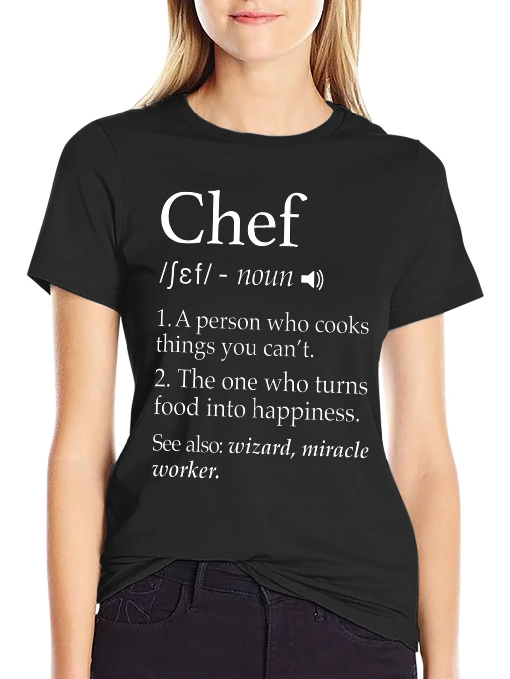 Chef Definition T-Shirt - Culinary Wizardry product image 2