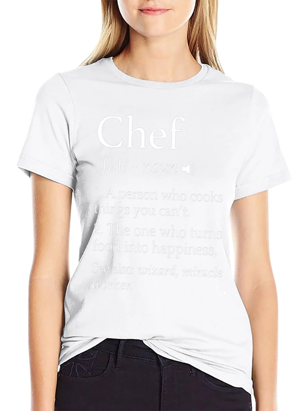 Chef Definition T-Shirt - Culinary Wizardry product image 7