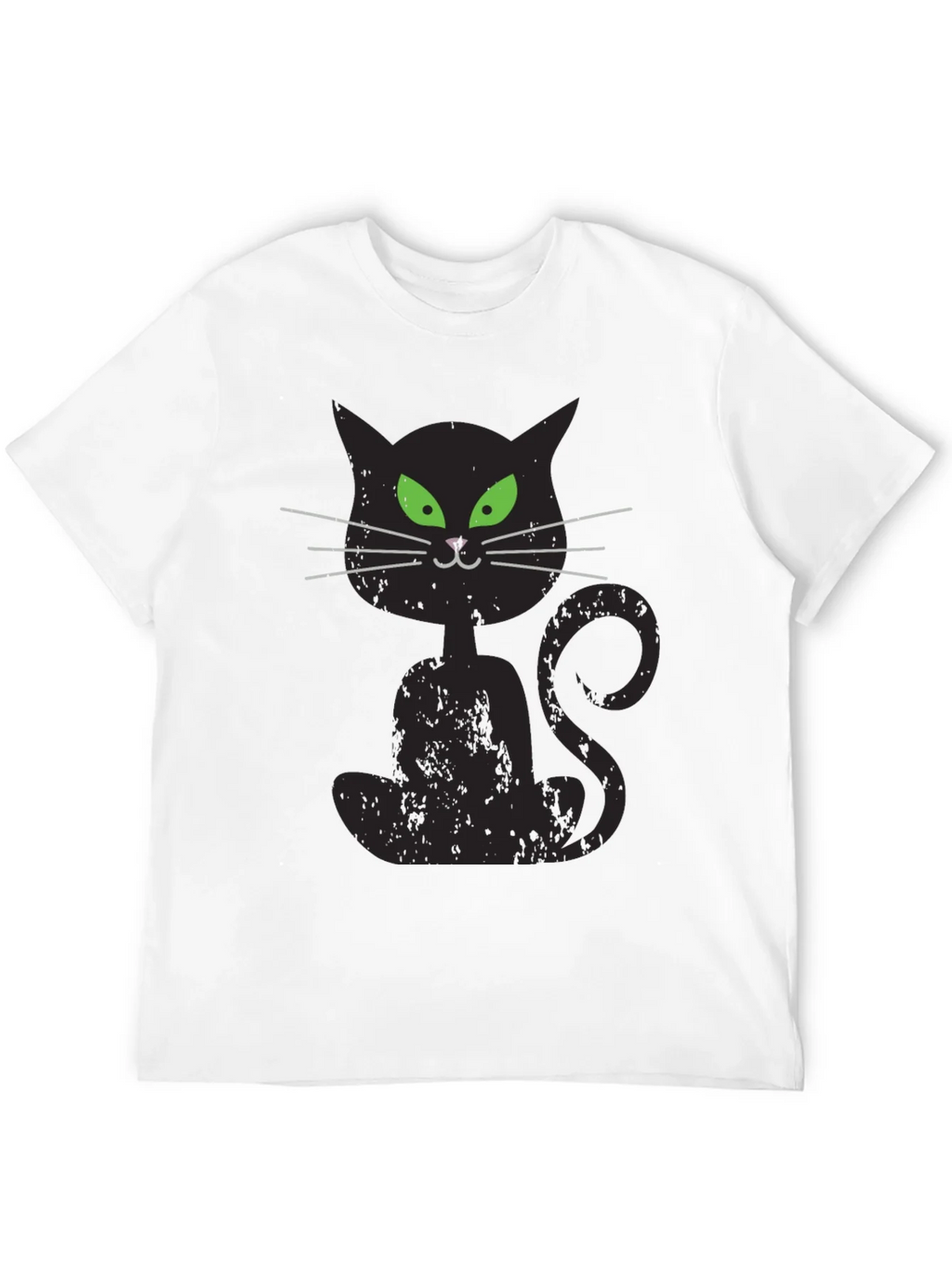 Spooky Black Cat Graphic T-Shirt product image 11