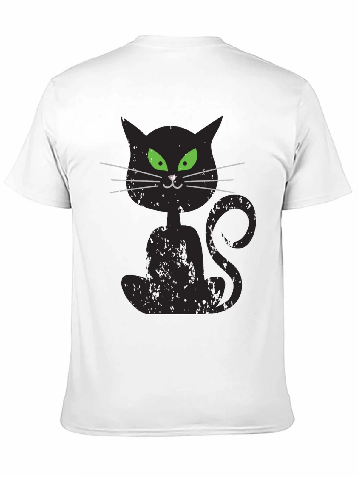 Spooky Black Cat Graphic T-Shirt product image 10