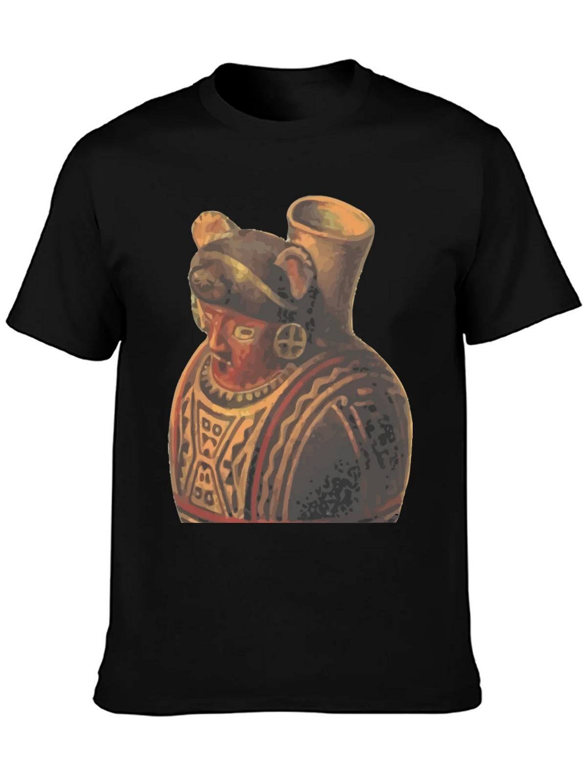 Unique Artistic Graphic Tee - Anthropomorphic Pottery product image 3