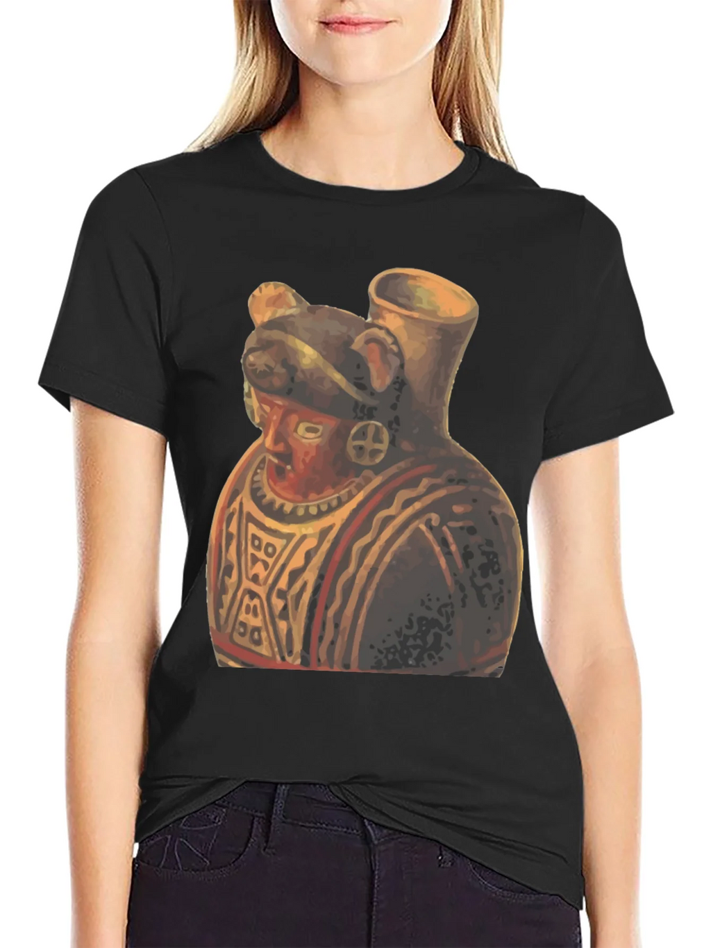 Unique Artistic Graphic Tee - Anthropomorphic Pottery product image 2
