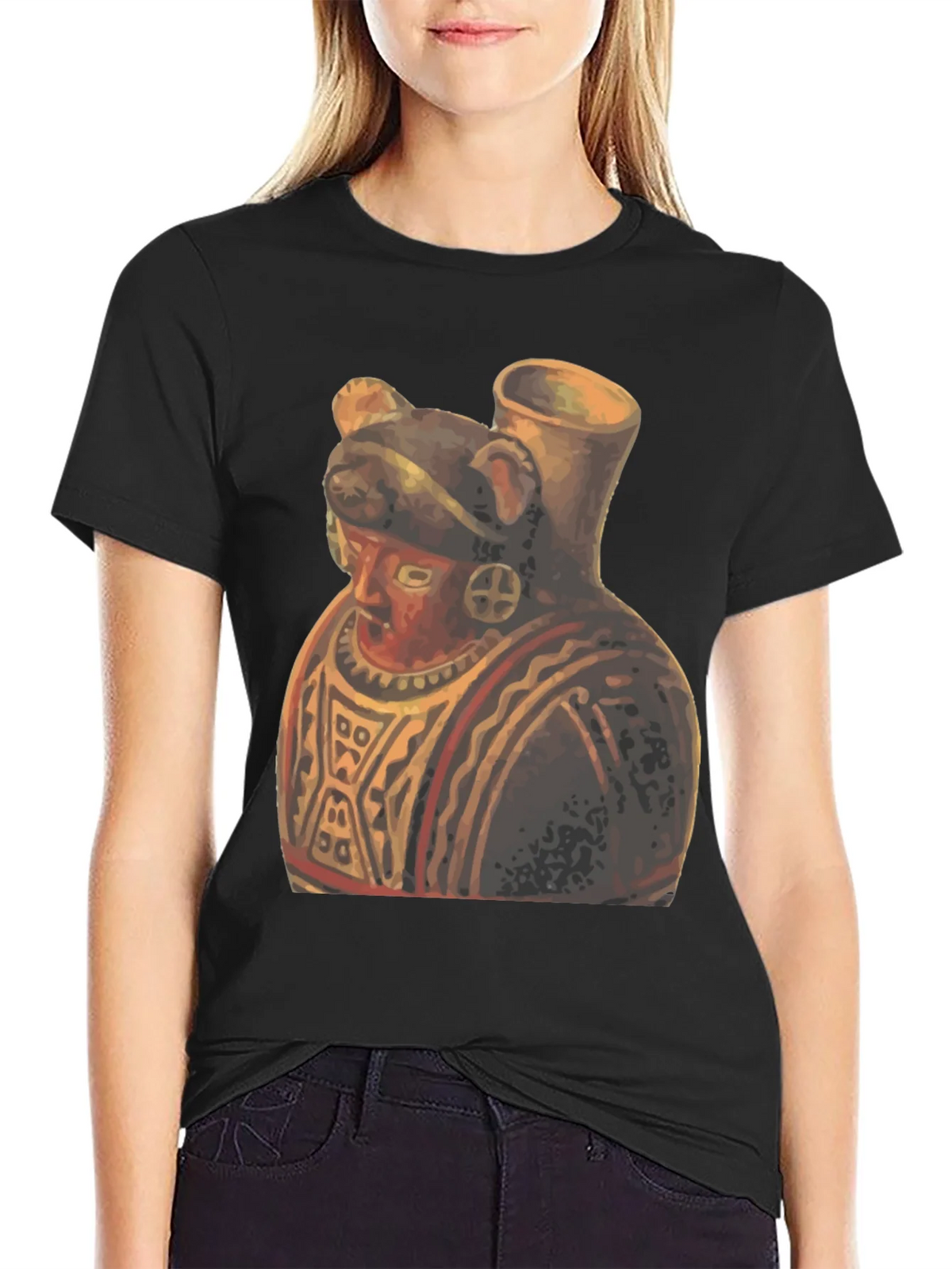 Unique Artistic Graphic Tee - Anthropomorphic Pottery product image 2