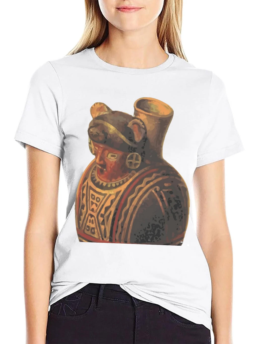 Unique Artistic Graphic Tee - Anthropomorphic Pottery product image 8
