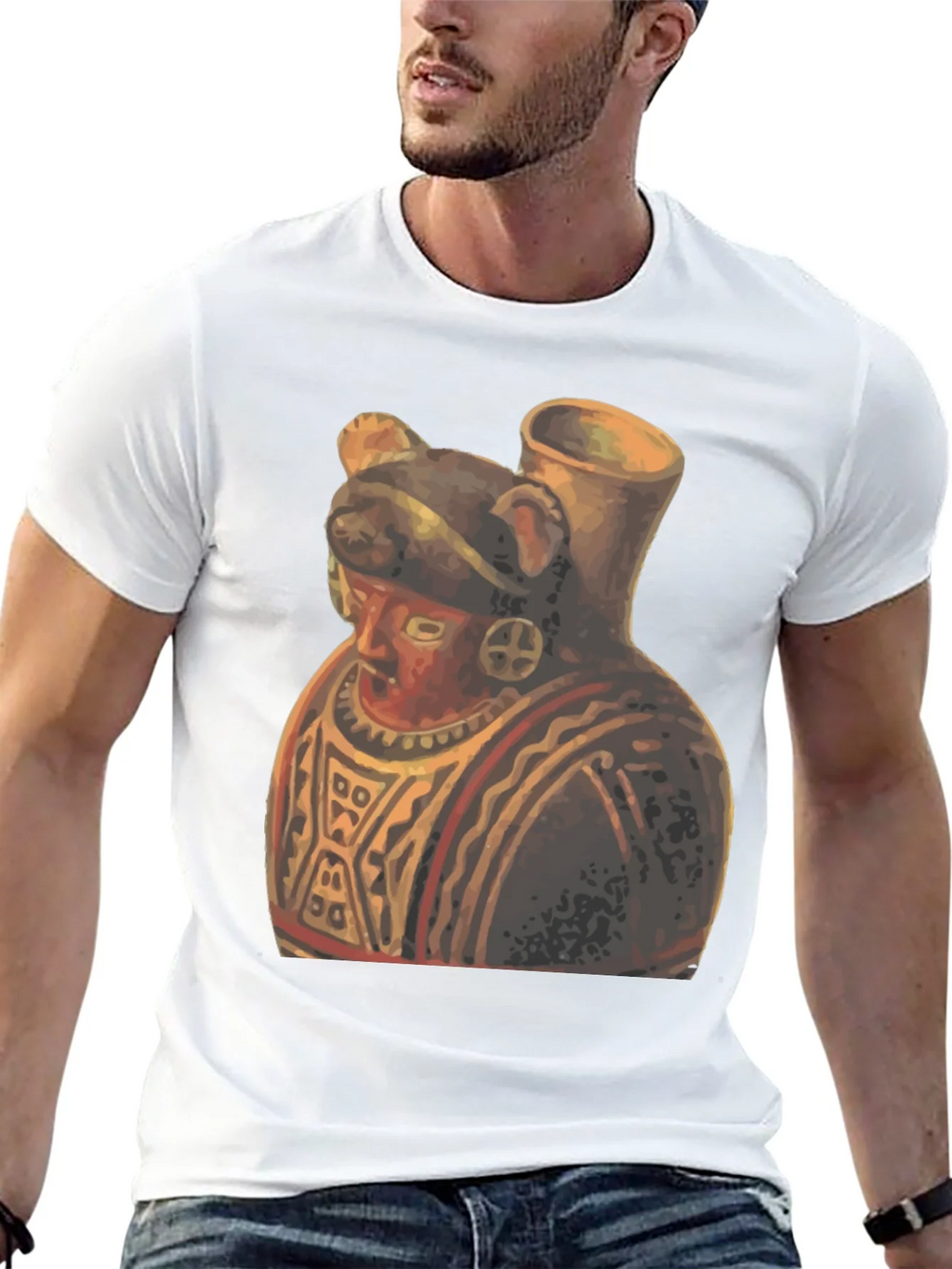 Unique Artistic Graphic Tee - Anthropomorphic Pottery product image 12