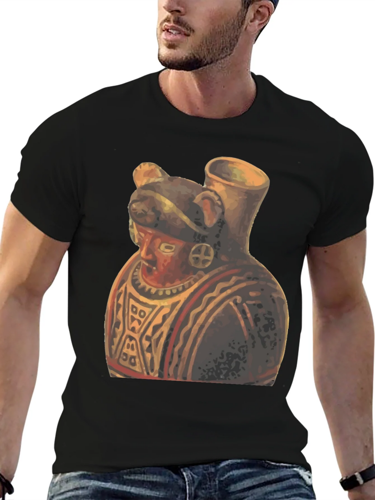 Unique Artistic Graphic Tee - Anthropomorphic Pottery product image 6
