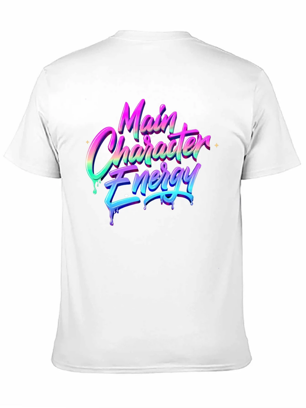 Main Character Energy Black T-Shirt product image 10