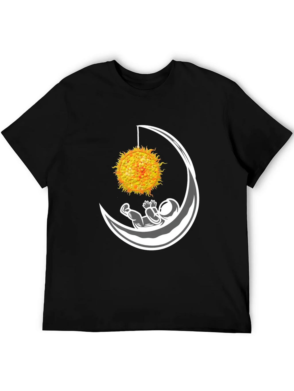 Astronaut in Moon with Sun T-Shirt product image 5