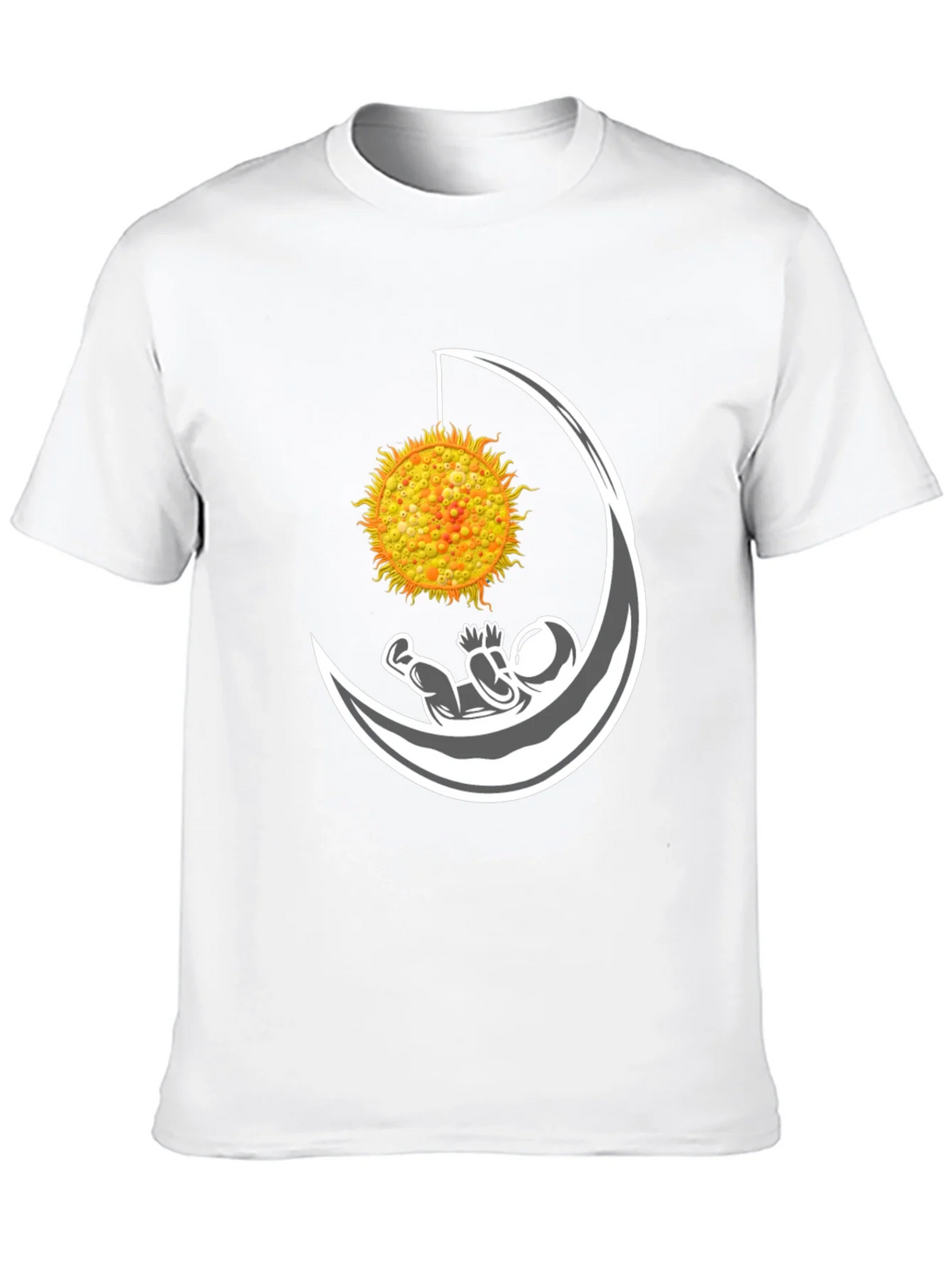 Astronaut in Moon with Sun T-Shirt product image 9