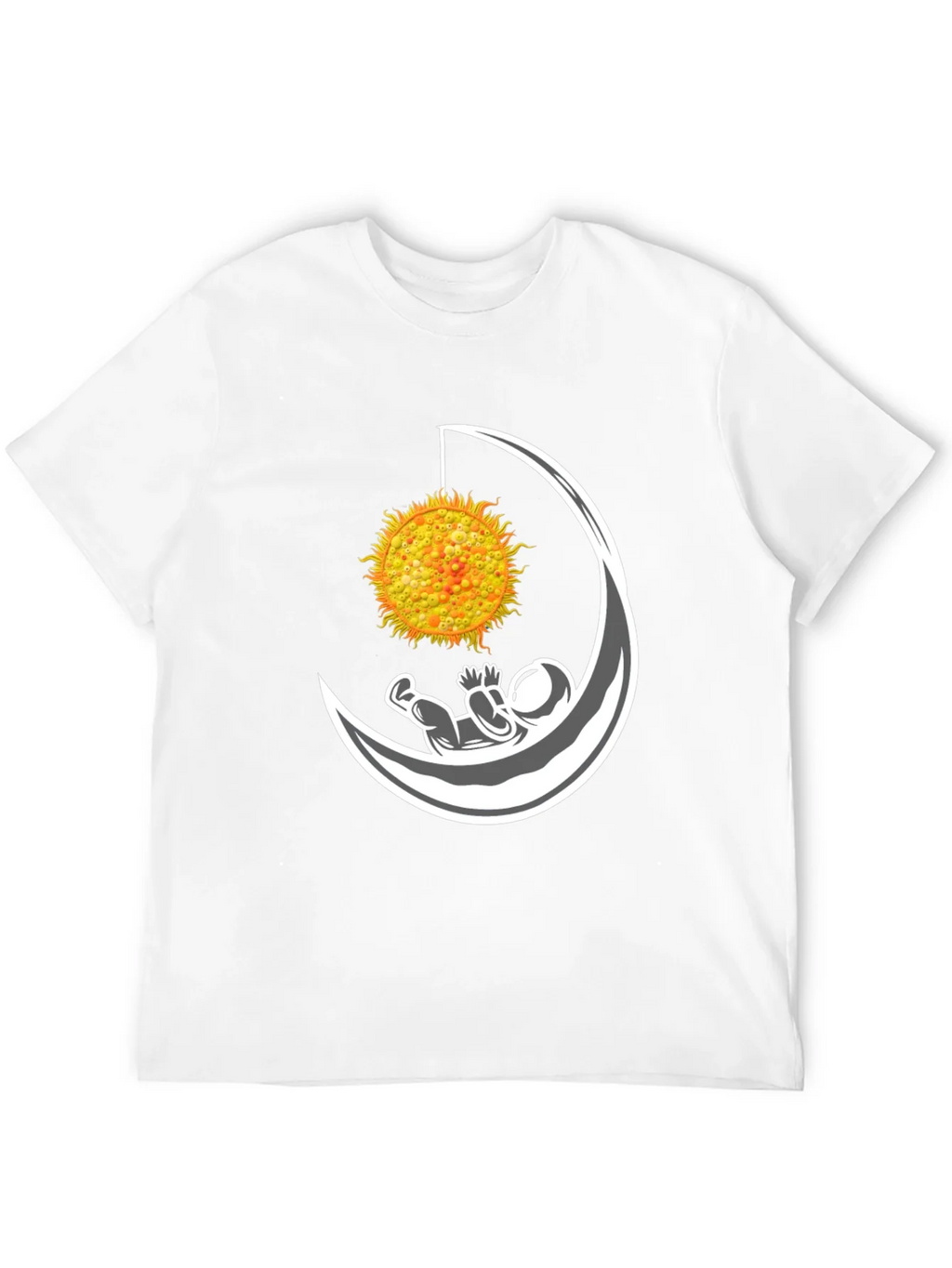 Astronaut in Moon with Sun T-Shirt product image 11