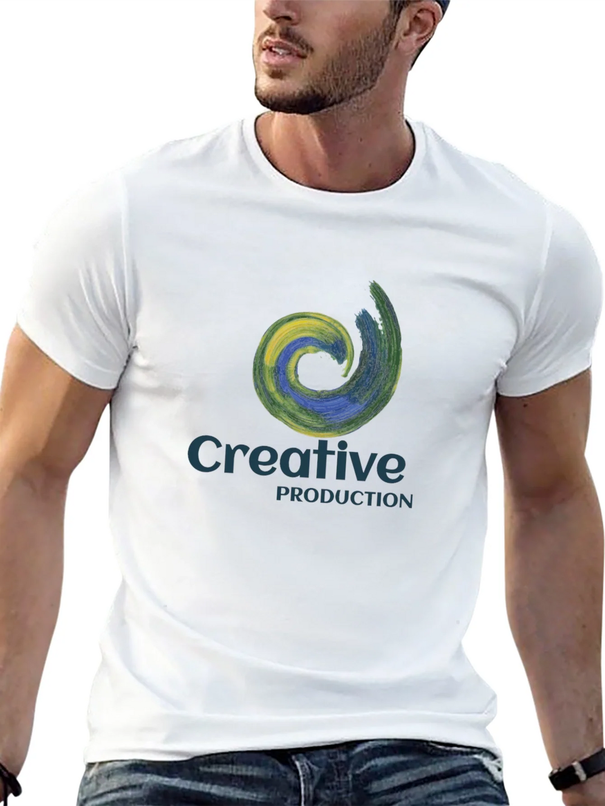 Creative Production Black Graphic Tee product image 12