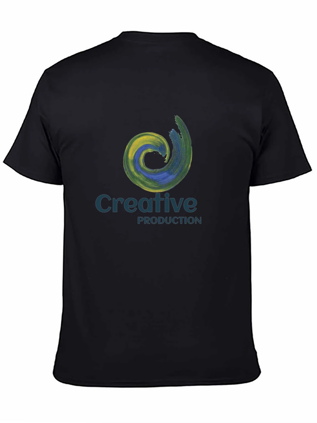 Creative Production Black Graphic Tee product image 4