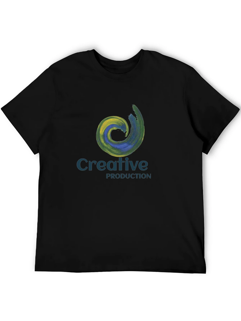 Creative Production Black Graphic Tee product image 5