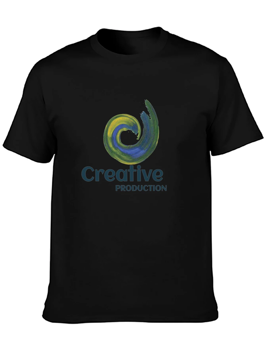 Creative Production Black Graphic Tee product image 3