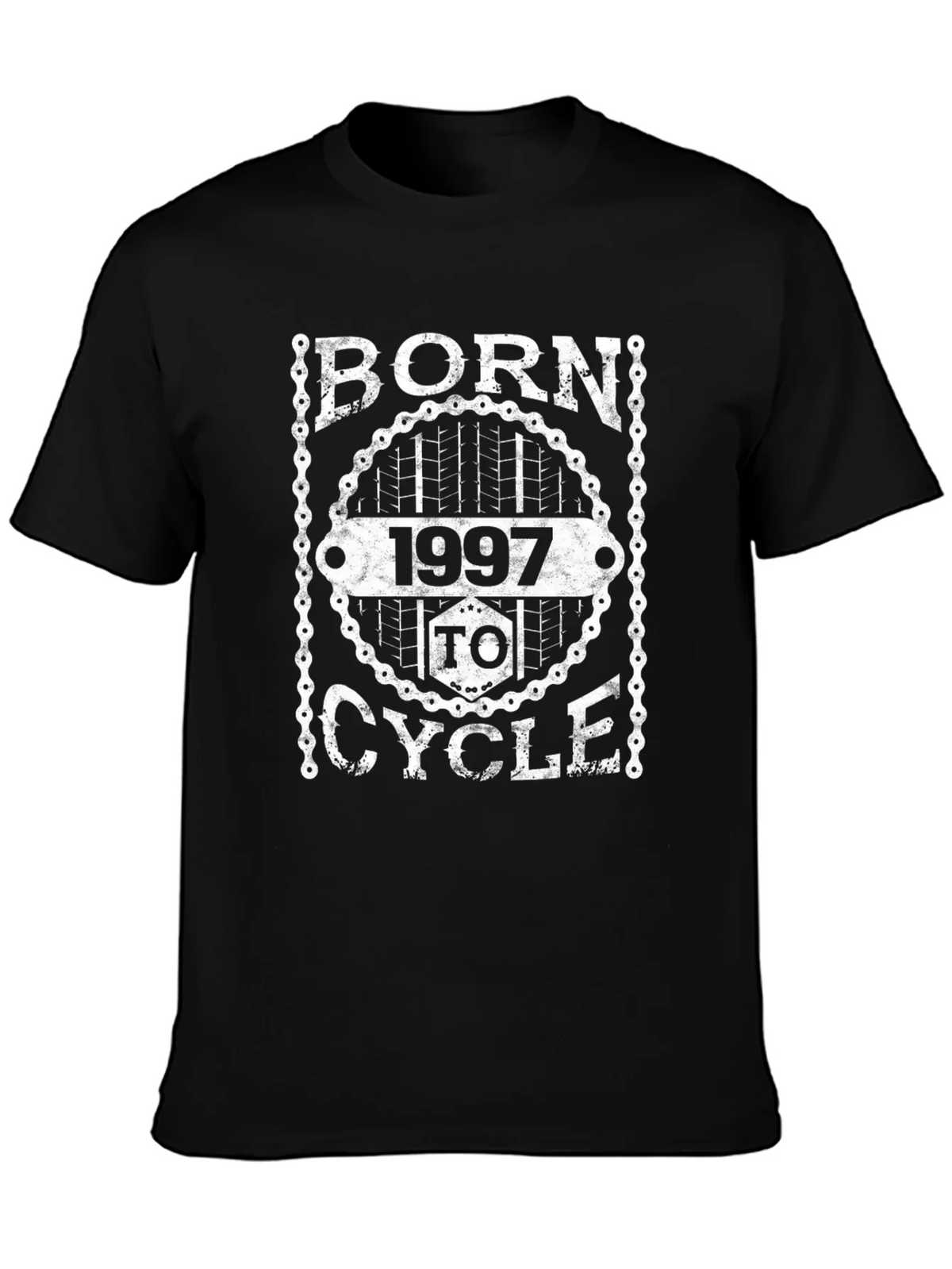 Born 1997 to Cycle T-Shirt - Black product image 3