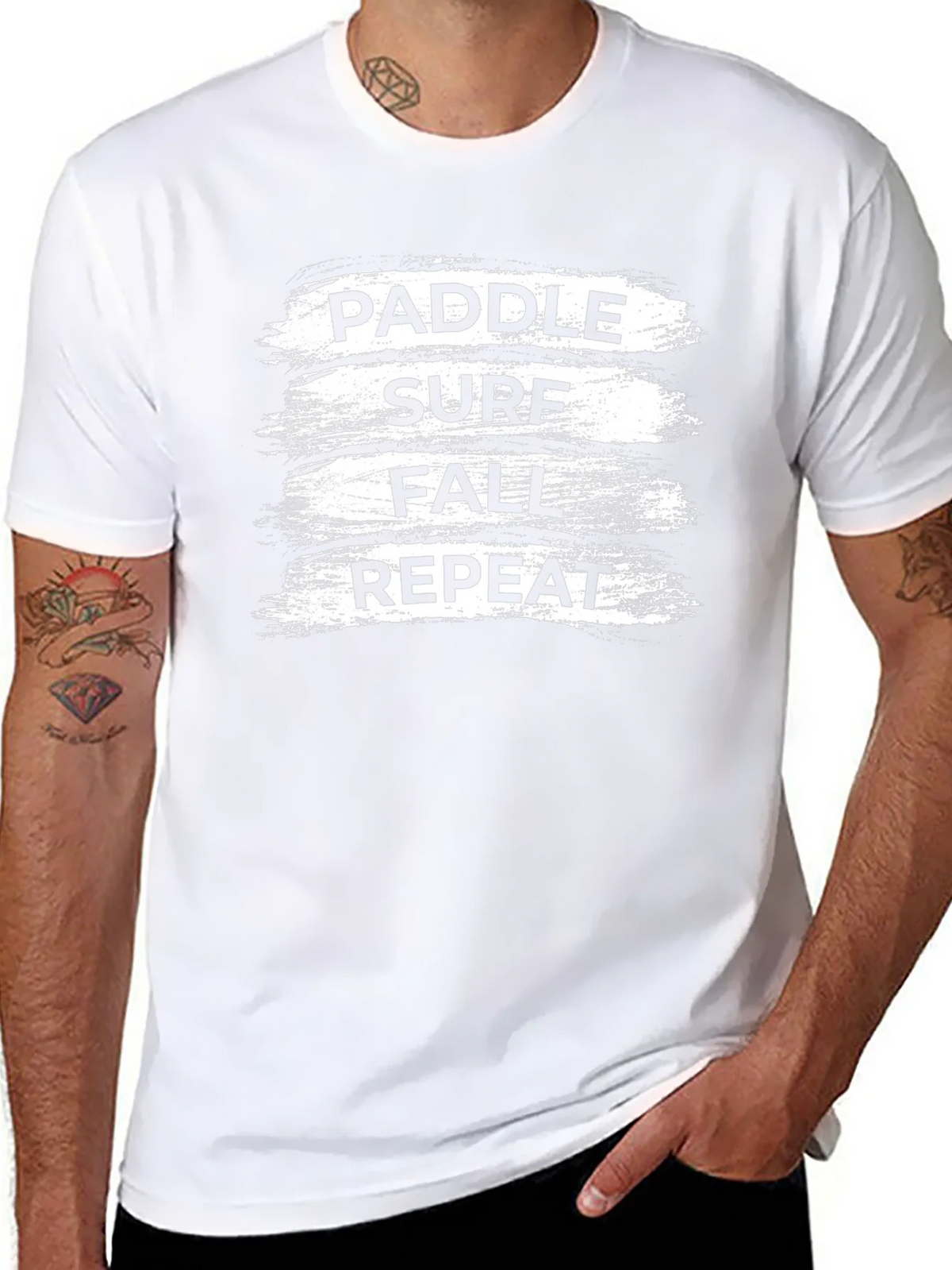 Paddle Surf Fall Repeat T-Shirt product image 4