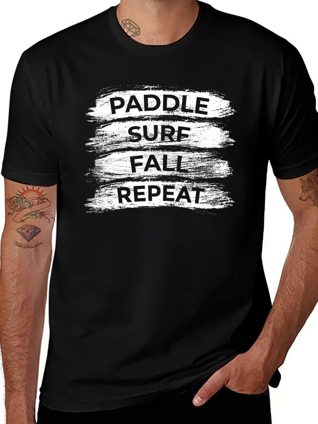 Paddle Surf Fall Repeat T-Shirt product image 1