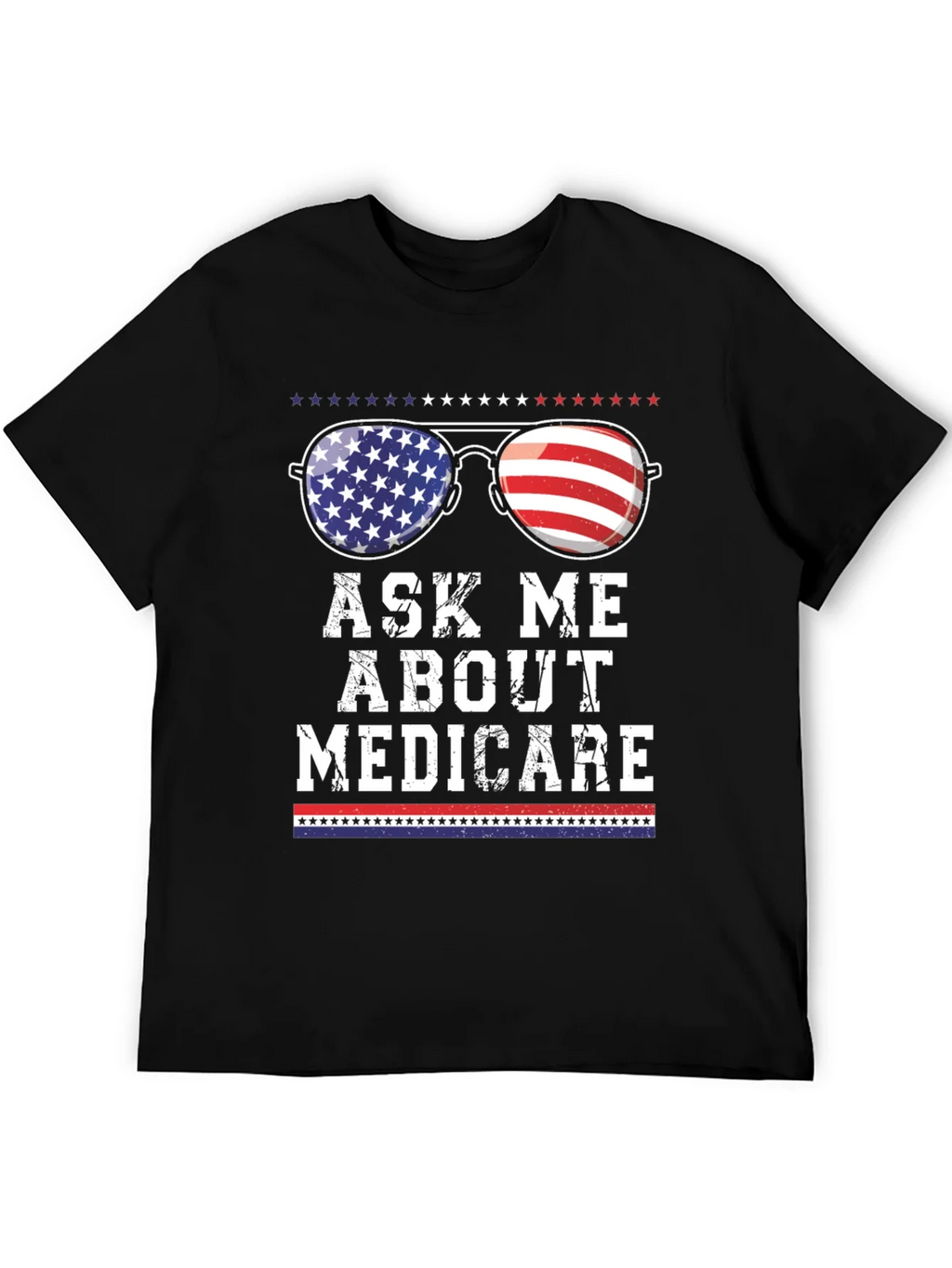 Ask Me About Medicare Patriotic T-Shirt product image 5