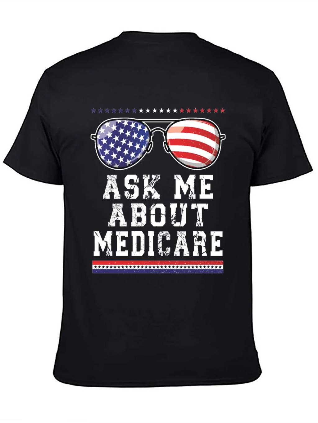 Ask Me About Medicare Patriotic T-Shirt product image 4