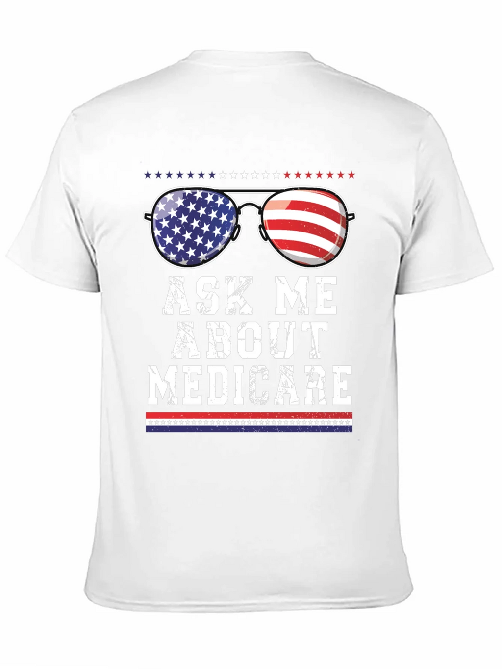Ask Me About Medicare Patriotic T-Shirt product image 10