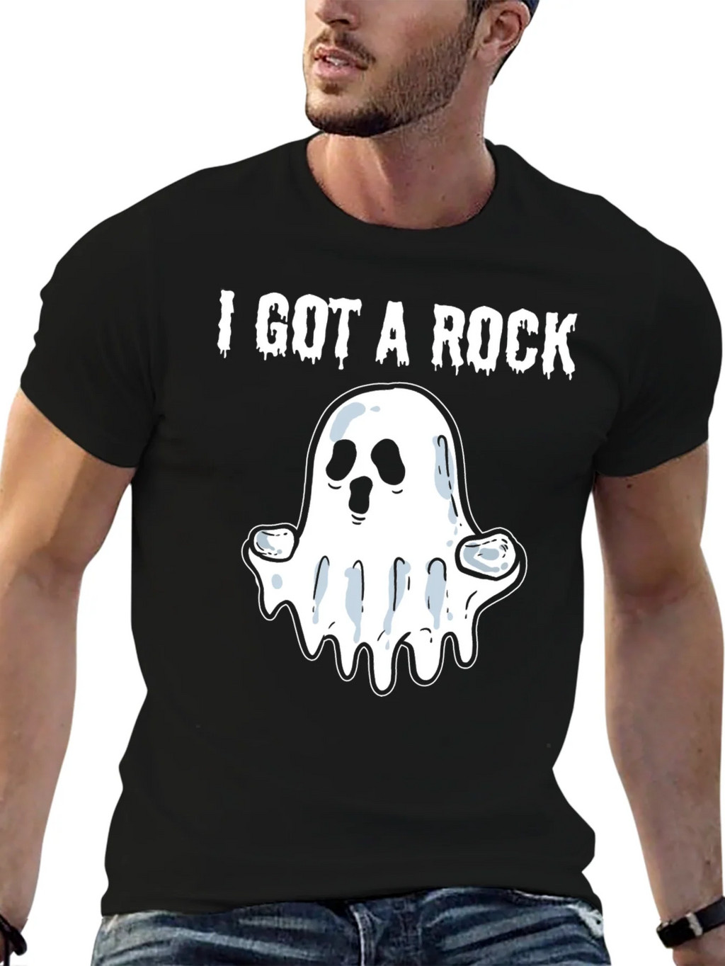 I Got a Rock Halloween Ghost T-Shirt product image 6