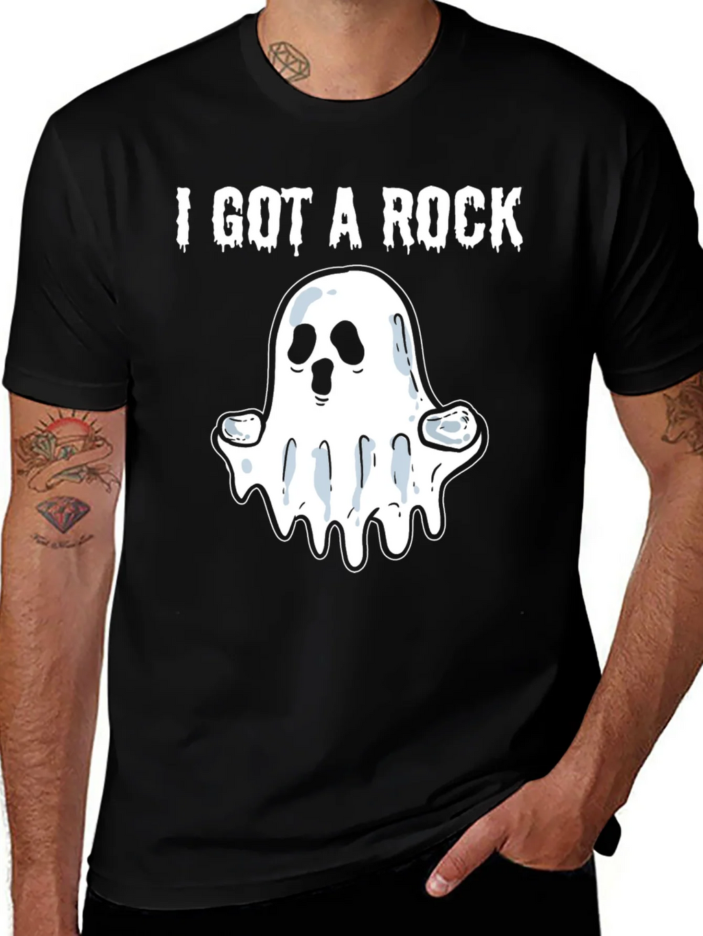 I Got a Rock Halloween Ghost T-Shirt product image 1