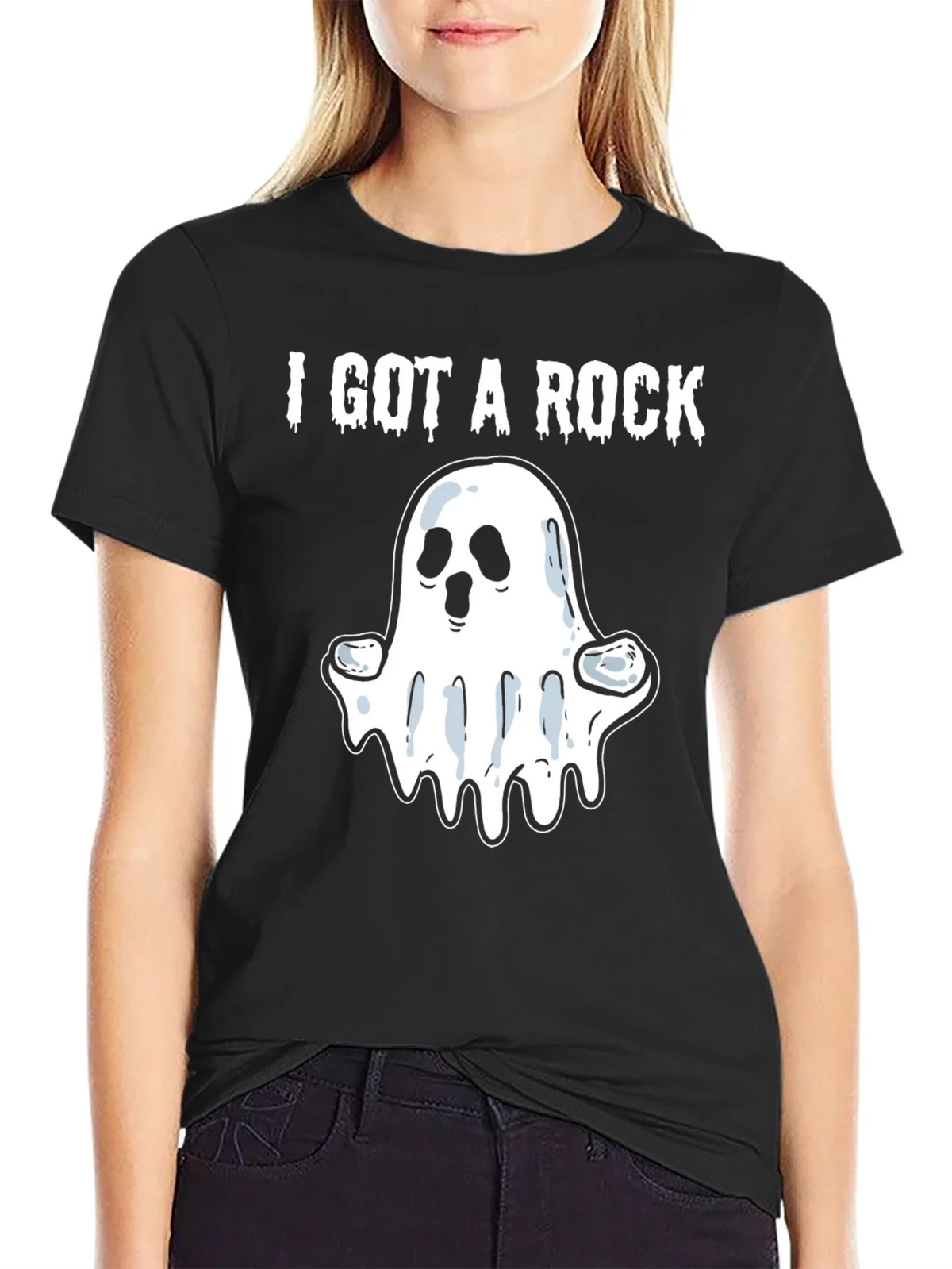 I Got a Rock Halloween Ghost T-Shirt product image 2