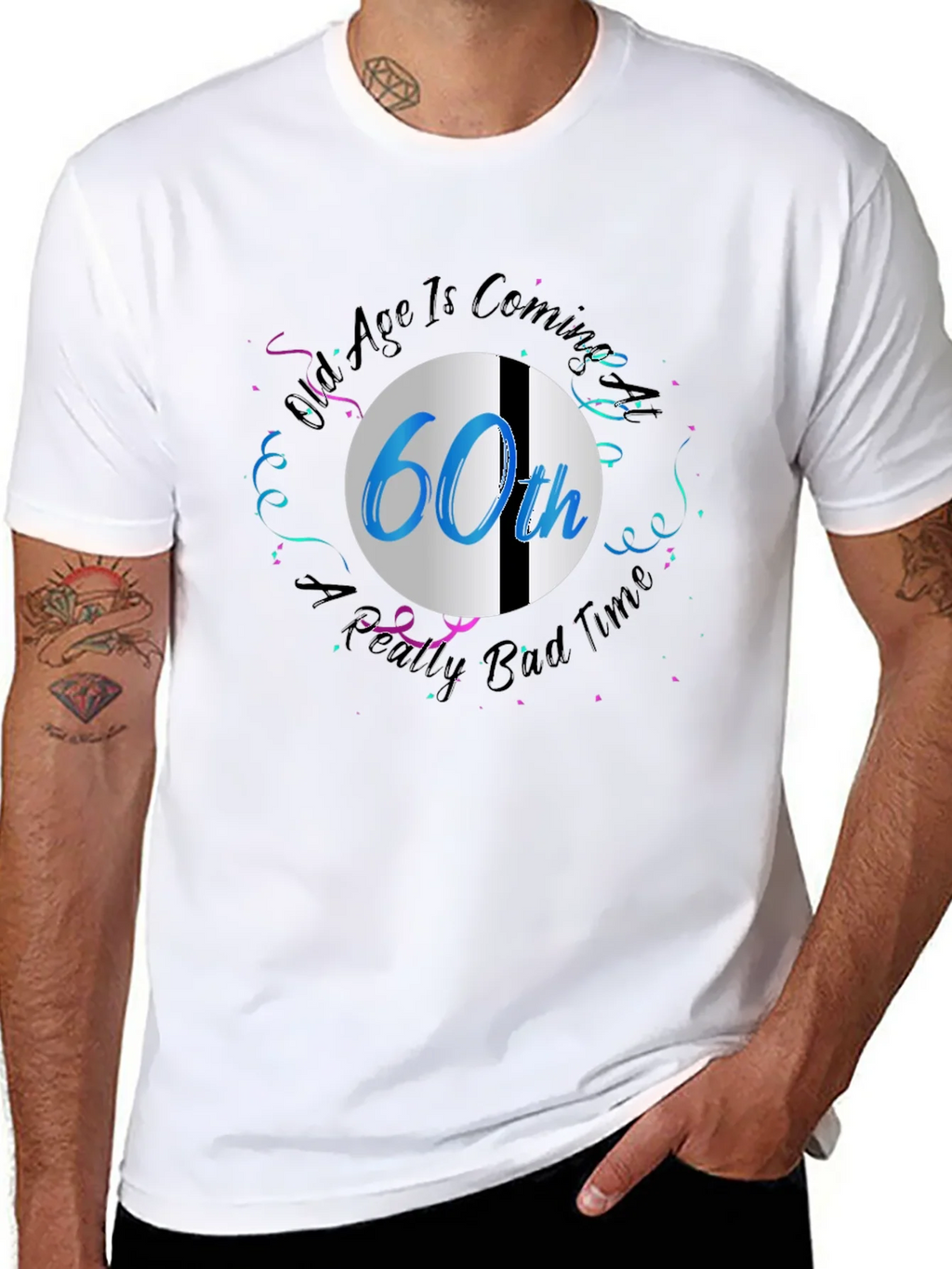 Funny 60th Birthday Celebration T-Shirt product image 5