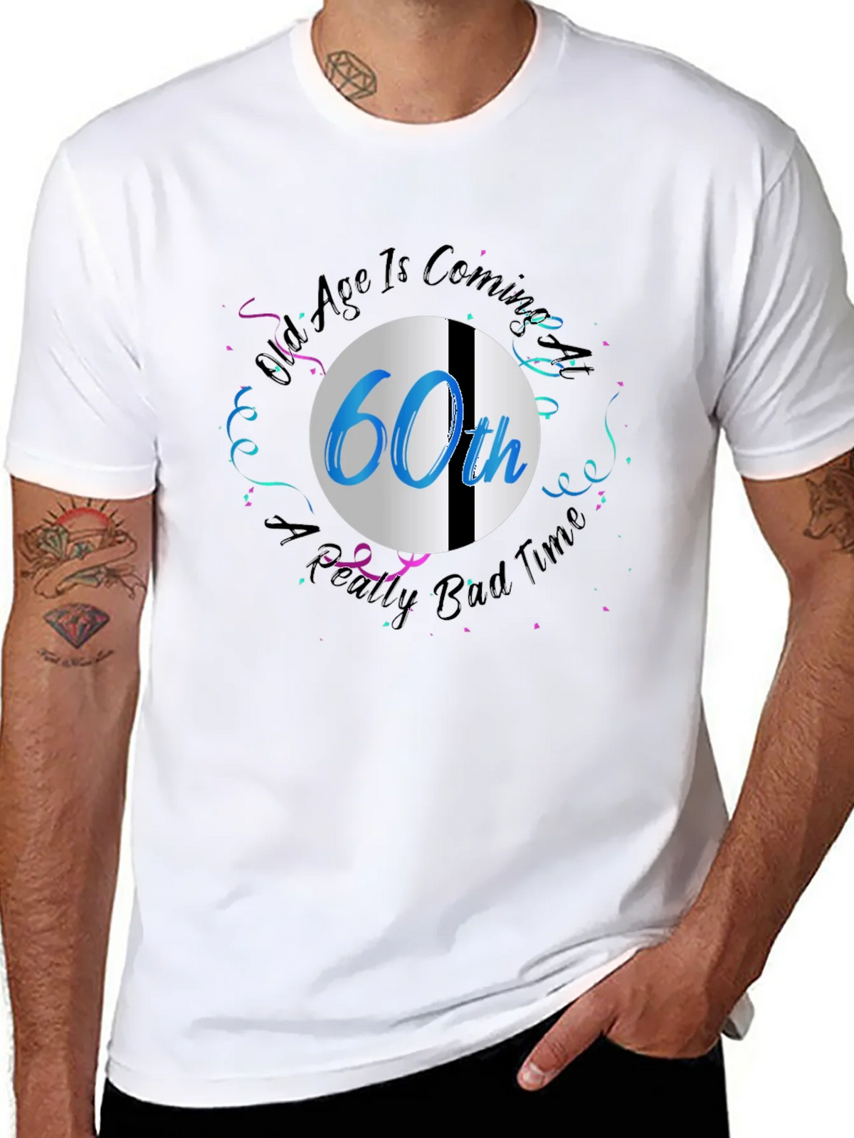 Funny 60th Birthday Celebration T-Shirt product image 5