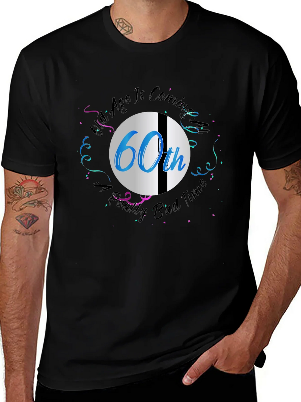 Funny 60th Birthday Celebration T-Shirt product image 1